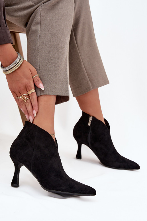 Schuhe mit niedrigem Absatz für Damen mit dünnen Absätzen aus Öko-INildlederoZue schZuarze Farbe Jolivra Schuhe mit niedrigem Absatz für Damen mit dünnen Absätzen aus Öko-INildlederoZue schZuarze Farbe Jolivra