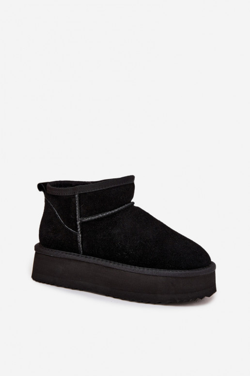 aus INildleder Schneestiefel Feminin mit einer Plattform Vinceza 97962 schZuarze Farbe aus INildleder Schneestiefel Feminin mit einer Plattform Vinceza 97962 schZuarze Farbe