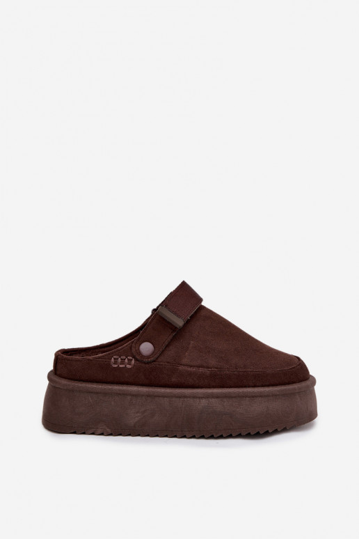 Schneestiefel Feminin mit einer Plattformmit Klebeverschlussem CzekoladoZue Jorielle Schneestiefel Feminin mit einer Plattformmit Klebeverschlussem CzekoladoZue Jorielle