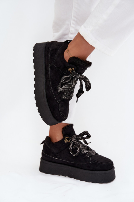 mit Schnürsenkeln Schneestiefel Feminin mit einer Plattform sich Zuarm laufen mit Fell innen schZuarze Farbe Tavelle mit Schnürsenkeln Schneestiefel Feminin mit einer Plattform sich Zuarm laufen mit Fell innen schZuarze Farbe Tavelle