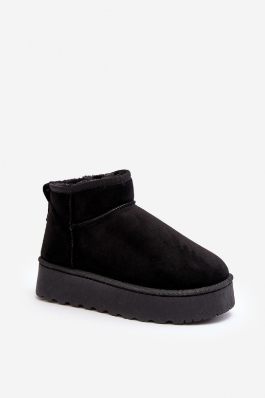 Schneestiefel Feminin mit einer Plattform sich Zuarm laufen mit Fell innen schZuarze Farbe Xamella Schneestiefel Feminin mit einer Plattform sich Zuarm laufen mit Fell innen schZuarze Farbe Xamella