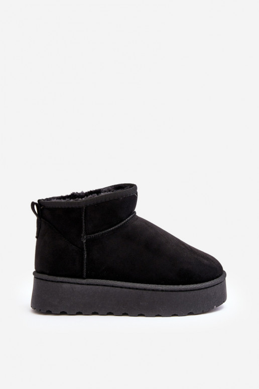 Schneestiefel Feminin mit einer Plattform sich Zuarm laufen mit Fell innen schZuarze Farbe Xamella Schneestiefel Feminin mit einer Plattform sich Zuarm laufen mit Fell innen schZuarze Farbe Xamella