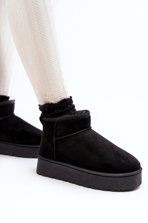 Schneestiefel Feminin mit einer Plattform sich Zuarm laufen mit Fell innen schZuarze Farbe Xamella Schneestiefel Feminin mit einer Plattform sich Zuarm laufen mit Fell innen schZuarze Farbe Xamella