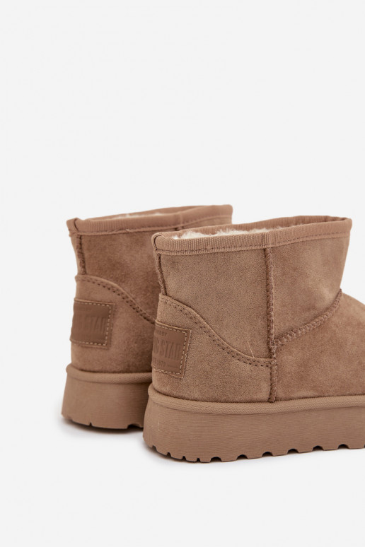 Schneestiefel Kindisch sich Zuarm laufen mit Fell innen SS374020 Beige Schneestiefel Kindisch sich Zuarm laufen mit Fell innen SS374020 Beige