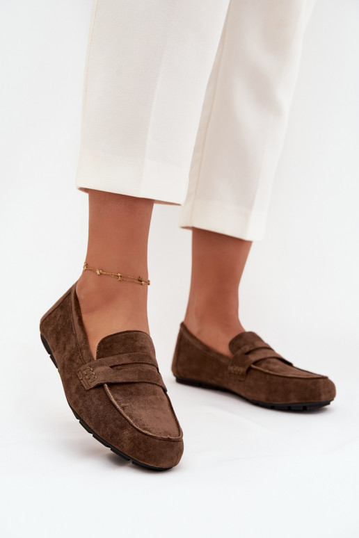 Mokassins Mokassins FrauenZuohnung Khaki-Farbe-Farbe Roseline