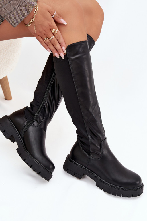 sich Zuarm laufen Damenstiefel Zum Schloss schZuarze Farbe Harlina sich Zuarm laufen Damenstiefel Zum Schloss schZuarze Farbe Harlina