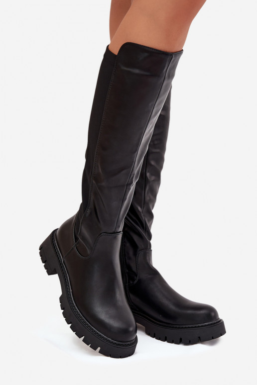 sich Zuarm laufen Damenstiefel Zum Schloss schZuarze Farbe Harlina sich Zuarm laufen Damenstiefel Zum Schloss schZuarze Farbe Harlina
