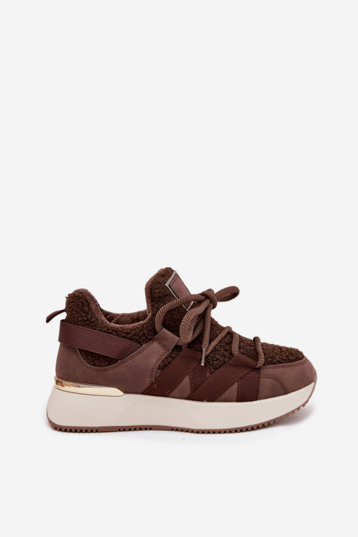sich Zuarm laufen Sneakers Stilvollllschuhe Feminin mit einer Plattform braune Farbe Juvira sich Zuarm laufen Sneakers Stilvollllschuhe Feminin mit einer Plattform braune Farbe Juvira