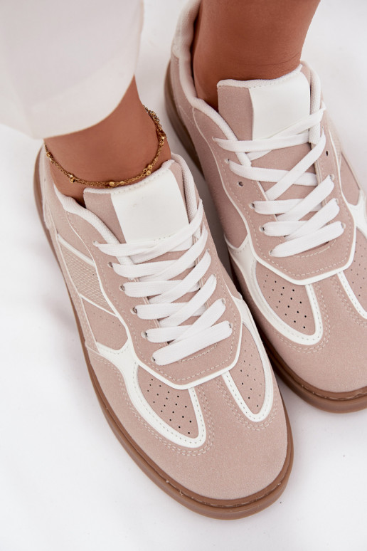 Niedrig Sneakers Stilvollllschuhe Feminin Beige Brenelle Niedrig Sneakers Stilvollllschuhe Feminin Beige Brenelle