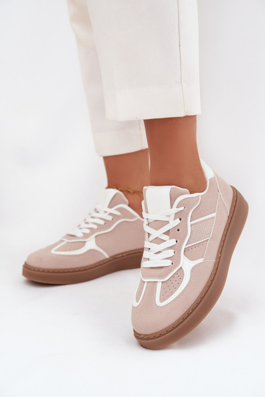 Niedrig Sneakers Stilvollllschuhe Feminin Beige Brenelle Niedrig Sneakers Stilvollllschuhe Feminin Beige Brenelle