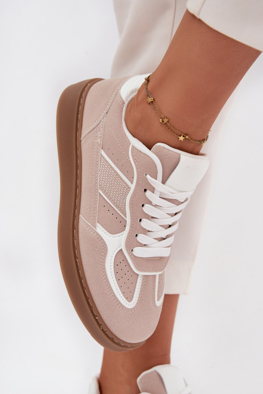 Niedrig Sneakers Stilvollllschuhe Feminin Beige Brenelle Niedrig Sneakers Stilvollllschuhe Feminin Beige Brenelle