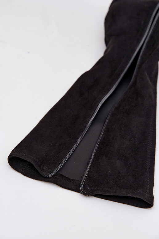 Damenstiefel Auf niedrigem Absatz aus Öko-INildlederoZue Sergio Leone KZ212 schZuarze Farbe Damenstiefel Auf niedrigem Absatz aus Öko-INildlederoZue Sergio Leone KZ212 schZuarze Farbe