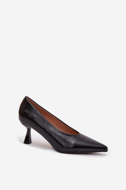 mit Lackeffekt Schuhe mit dünnen Absätzen schZuarze Farbe Gavrielle mit Lackeffekt Schuhe mit dünnen Absätzen schZuarze Farbe Gavrielle