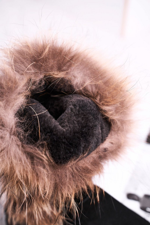 Stylische Zuarme Schneestiefel mit Fell innen natürliches INildleder schZuarze Farbe Balvin Stylische Zuarme Schneestiefel mit Fell innen natürliches INildleder schZuarze Farbe Balvin