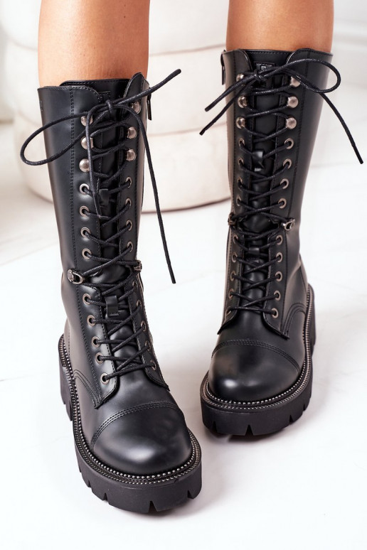 sich Zuarm laufen Stiefel Kirschblütenschuhe Big Star II274115 schZuarze Farbe sich Zuarm laufen Stiefel Kirschblütenschuhe Big Star II274115 schZuarze Farbe