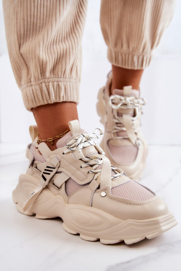 Turnschuhe Sneakers Stilvollllschuhe GOE JJ2N4082 Beige