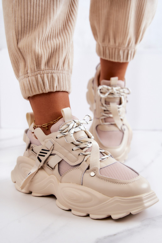 Turnschuhe Sneakers Stilvollllschuhe GOE JJ2N4082 Beige Turnschuhe Sneakers Stilvollllschuhe GOE JJ2N4082 Beige