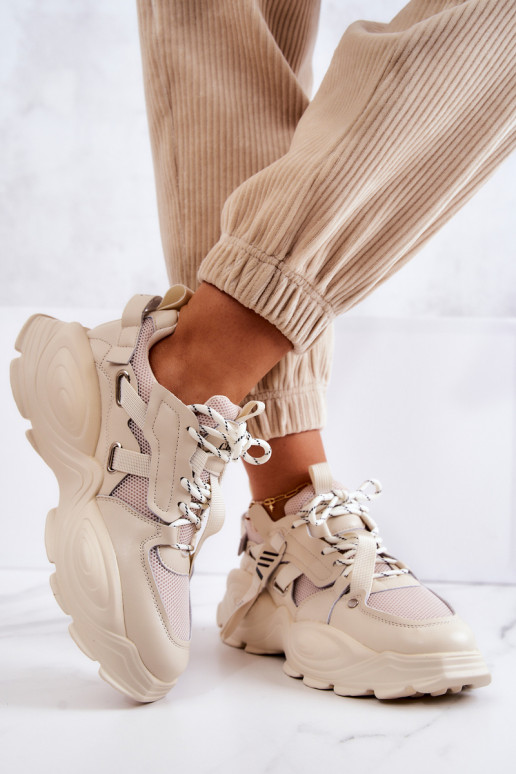 Turnschuhe Sneakers Stilvollllschuhe GOE JJ2N4082 Beige Turnschuhe Sneakers Stilvollllschuhe GOE JJ2N4082 Beige