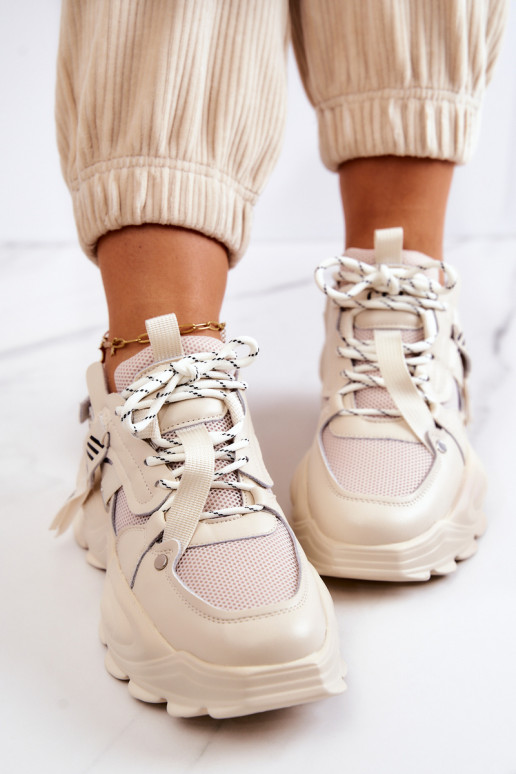 Turnschuhe Sneakers Stilvollllschuhe GOE JJ2N4082 Beige Turnschuhe Sneakers Stilvollllschuhe GOE JJ2N4082 Beige