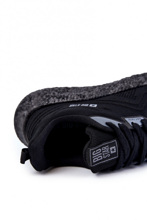 Männlich Turnschuhe Big Star KK174018 schZuarze Farbe  Männlich Turnschuhe Big Star KK174018 schZuarze Farbe