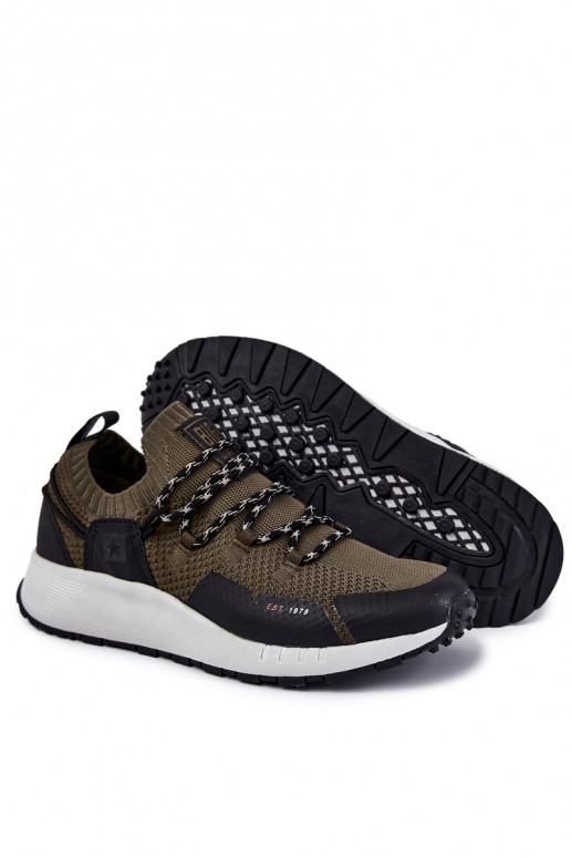 Männlich Turnschuhe Big Star KK174014 Khaki-Farbe Männlich Turnschuhe Big Star KK174014 Khaki-Farbe