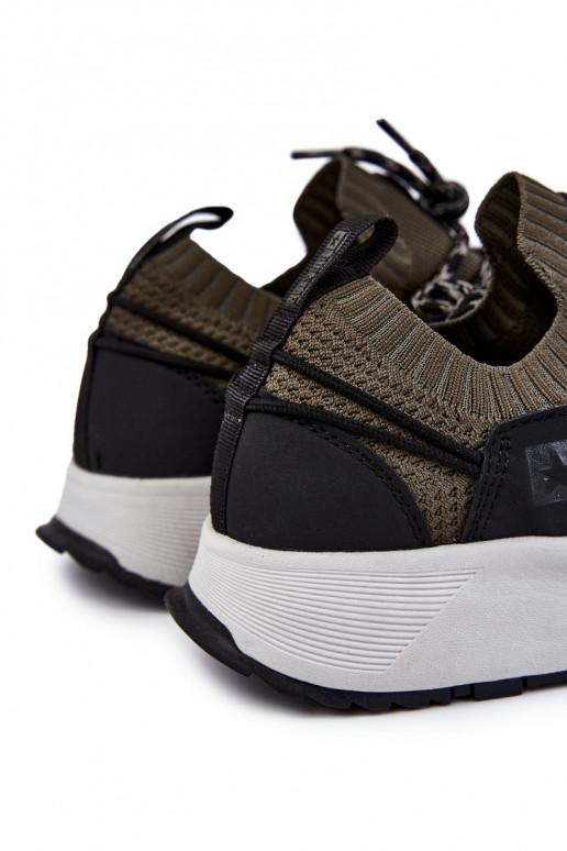 Männlich Turnschuhe Big Star KK174014 Khaki-Farbe Männlich Turnschuhe Big Star KK174014 Khaki-Farbe