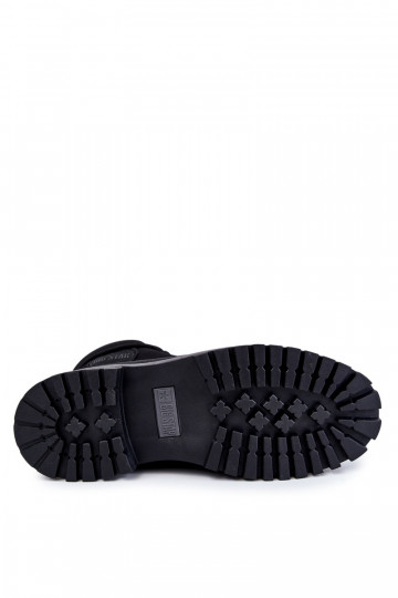 Männlich Stiefel Schuhe Memory Foam Big Star KK174206 schZuarze Farbe 2