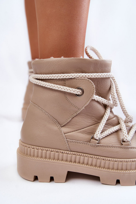 Feminin Modisch Stiefel Schneestiefel Beige Kallen Feminin Modisch Stiefel Schneestiefel Beige Kallen