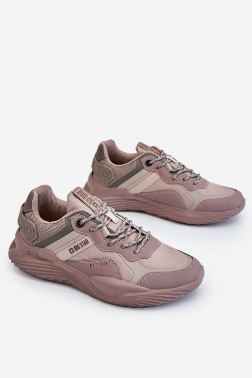 Männlich  Sneakers Stilvollllschuhe Memory Foam System Big Star LL174151 Beige Männlich  Sneakers Stilvollllschuhe Memory Foam System Big Star LL174151 Beige