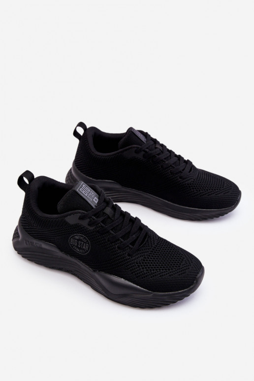 Männlich Sneakers Stilvollllschuhe Memory Foam Big Star LL174248 schZuarze Farbe Männlich Sneakers Stilvollllschuhe Memory Foam Big Star LL174248 schZuarze Farbe