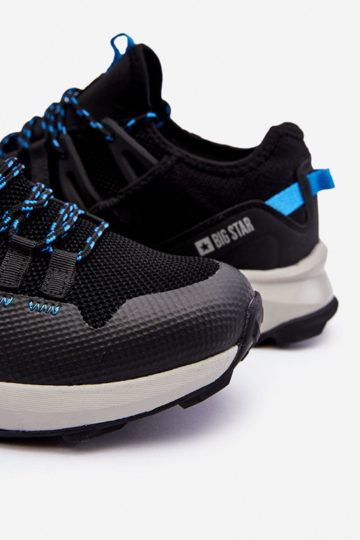 Männlich Turnschuhe Memory Foam System Big Star LL174130 schZuarze Farbe