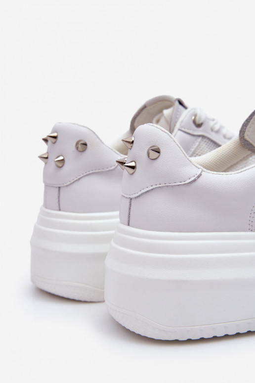 Feminin Klassisches Stilvollll Turnschuhe GOE LL2N4060 Zueiße Farbe Feminin Klassisches Stilvollll Turnschuhe GOE LL2N4060 Zueiße Farbe