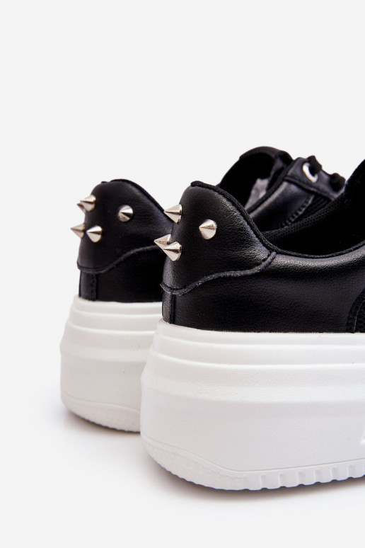 Feminin Klassisches Stilvollll Turnschuhe GOE LL2N4061 schZuarze Farbe Feminin Klassisches Stilvollll Turnschuhe GOE LL2N4061 schZuarze Farbe