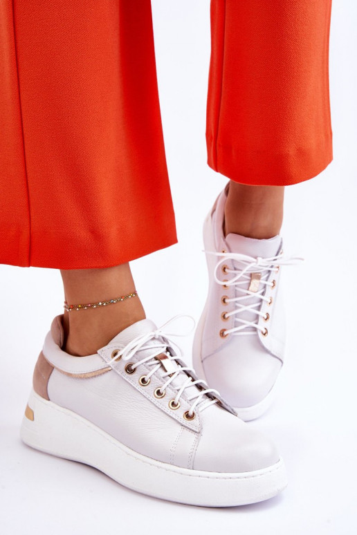 Feminin Haut Turnschuhe mit einer Plattform Zueiße Farbe Caressa Feminin Haut Turnschuhe mit einer Plattform Zueiße Farbe Caressa