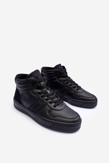 Turnschuhe Männlich Memory Foam Big Star KK174135 906 schZuarze Farbe