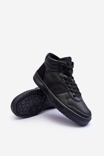 Herren-Sportschuhe mit Memory Foam Big Star KK174135 906 in Schwarz 2