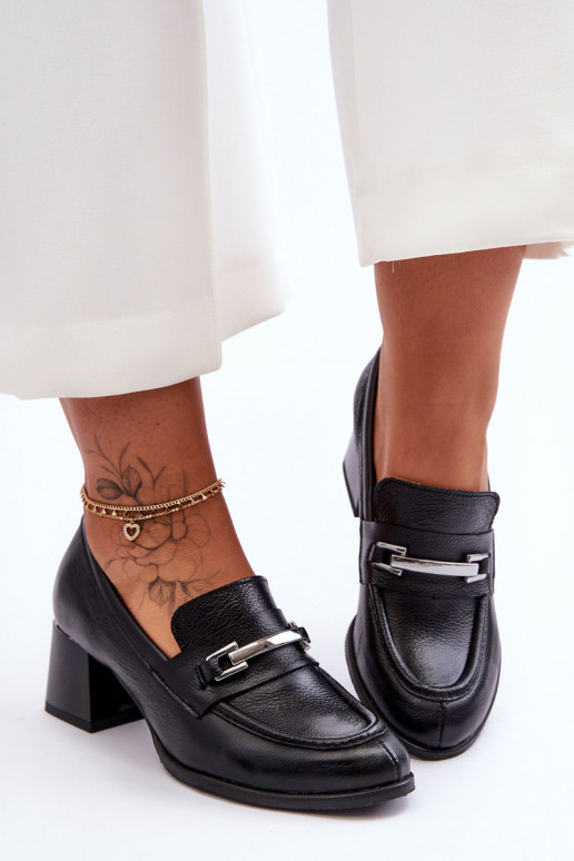 Komfortabel Haut Schuhe schZuarze Farbe Lemar Damira Komfortabel Haut Schuhe schZuarze Farbe Lemar Damira