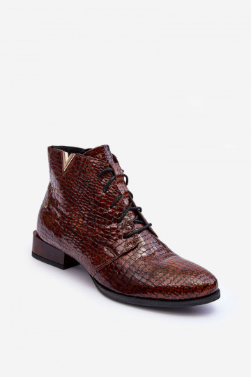 Damenstiefel Es mussciejka 5743C-02 braune Farbe 2