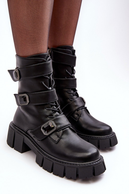 hohe Reitstiefel Damenstiefel aus Ermöglichtturleder schZuarze Farbe S.Barski MR870-62 hohe Reitstiefel Damenstiefel aus Ermöglichtturleder schZuarze Farbe S.Barski MR870-62