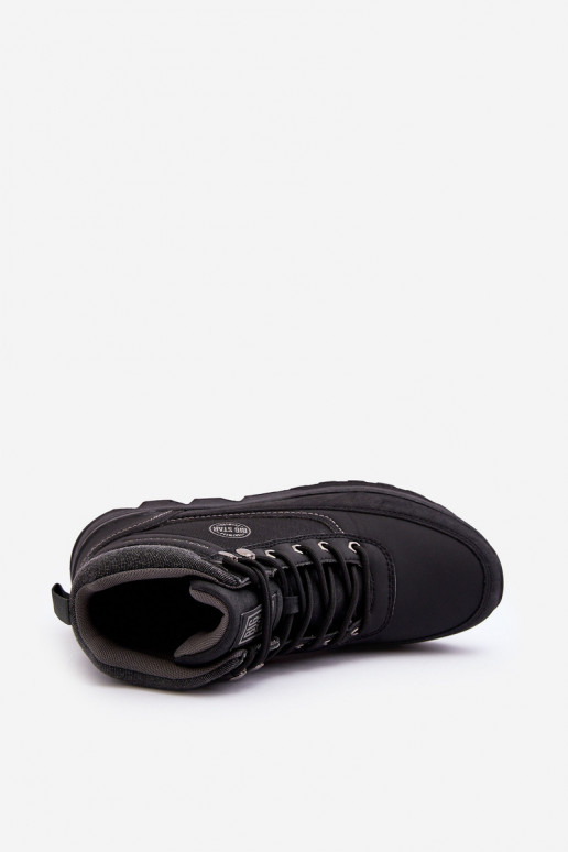 Männlich INanderstiefel schZuarze Farbe Big Star MM174016 Männlich INanderstiefel schZuarze Farbe Big Star MM174016