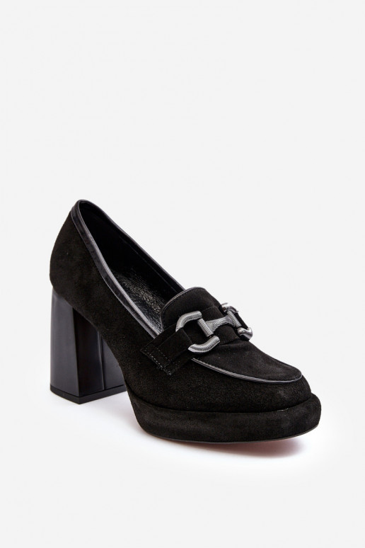 Haut Schuhe Auf einer riesigen Stange Laura Messi 2706 schZuarze Farbe Haut Schuhe Auf einer riesigen Stange Laura Messi 2706 schZuarze Farbe