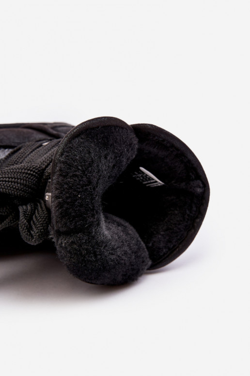 Feminin Schneestiefel mit stilvollen Details D.Franklin DFSH370006 schZuarze Farbe