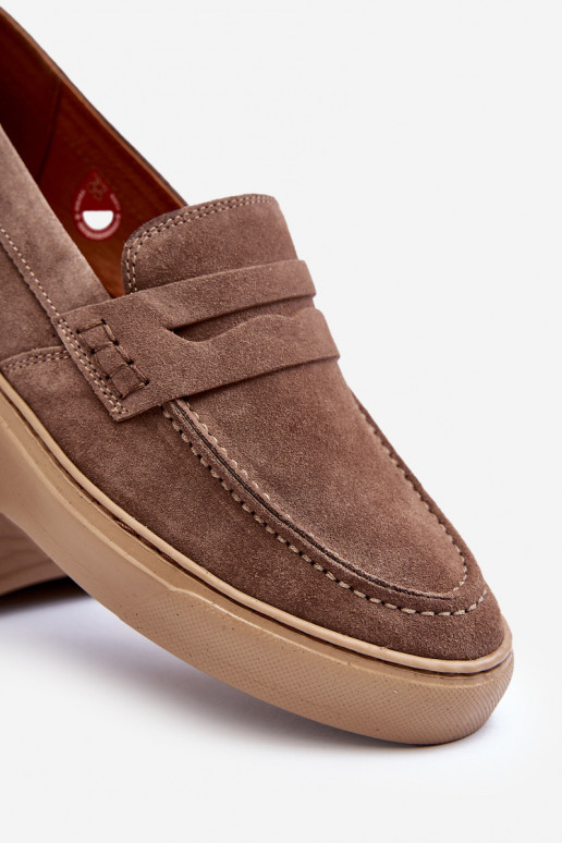 aus INildleder Männer Schuhe Mokassins Zazoo 1574 Beige aus INildleder Männer Schuhe Mokassins Zazoo 1574 Beige