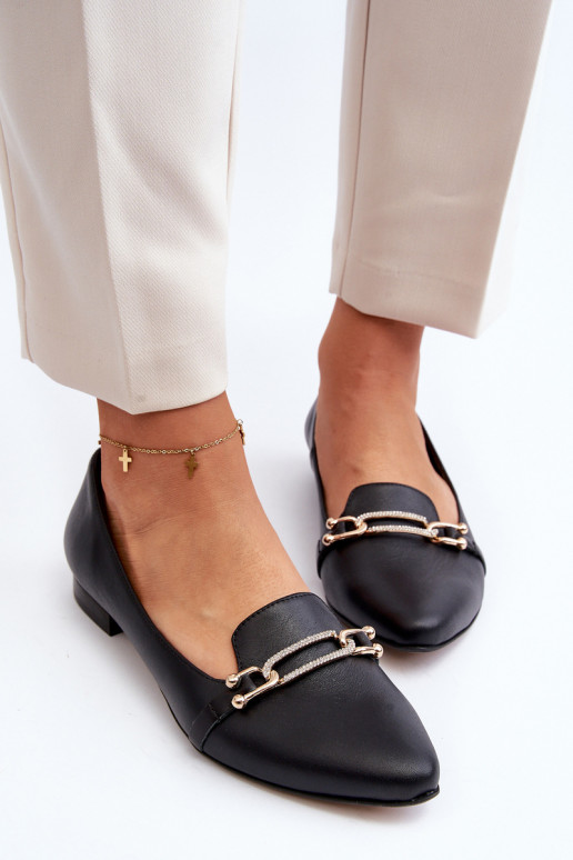 Zazoo 2885 Ballerinas mit Ornamenten schZuarze Farbe Zazoo 2885 Ballerinas mit Ornamenten schZuarze Farbe