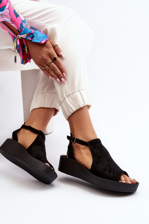 Zazoo 2914 INildledersandalen für Damen schZuarze Farbe Zazoo 2914 INildledersandalen für Damen schZuarze Farbe