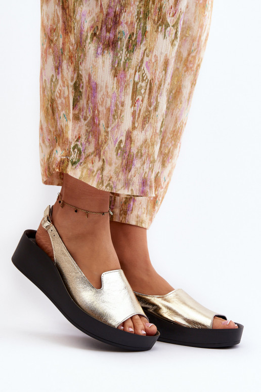 Zazoo 2893 Damensandalen Haut na Dickj PodeszZuie goldene Farbe Zazoo 2893 Damensandalen Haut na Dickj PodeszZuie goldene Farbe