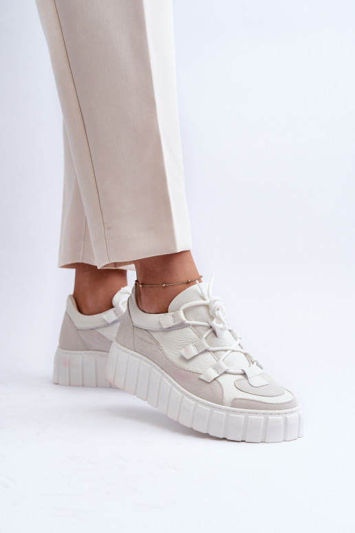 Feminin Haut Turnschuhe mit einer Plattform M01/1 Zazoo elfenbeinfarbe Feminin Haut Turnschuhe mit einer Plattform M01/1 Zazoo elfenbeinfarbe