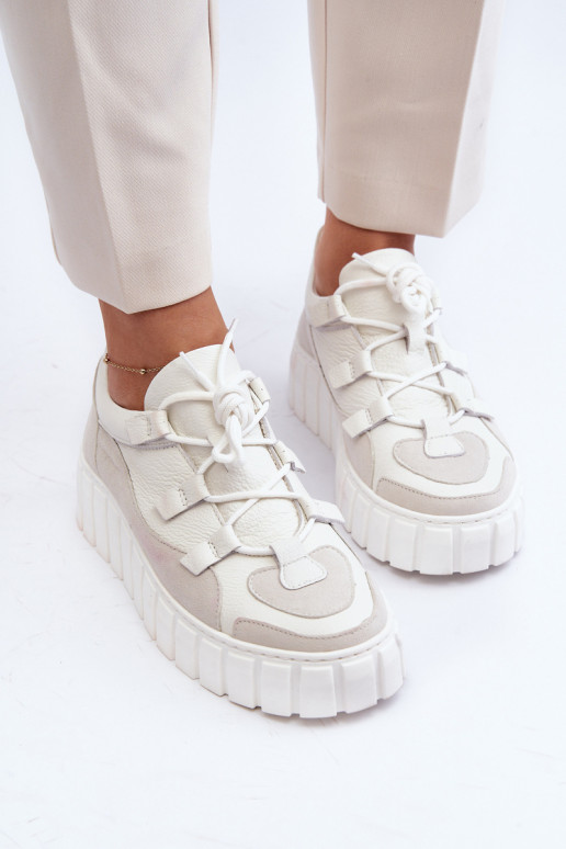 Feminin Haut Turnschuhe mit einer Plattform M01/1 Zazoo elfenbeinfarbe Feminin Haut Turnschuhe mit einer Plattform M01/1 Zazoo elfenbeinfarbe