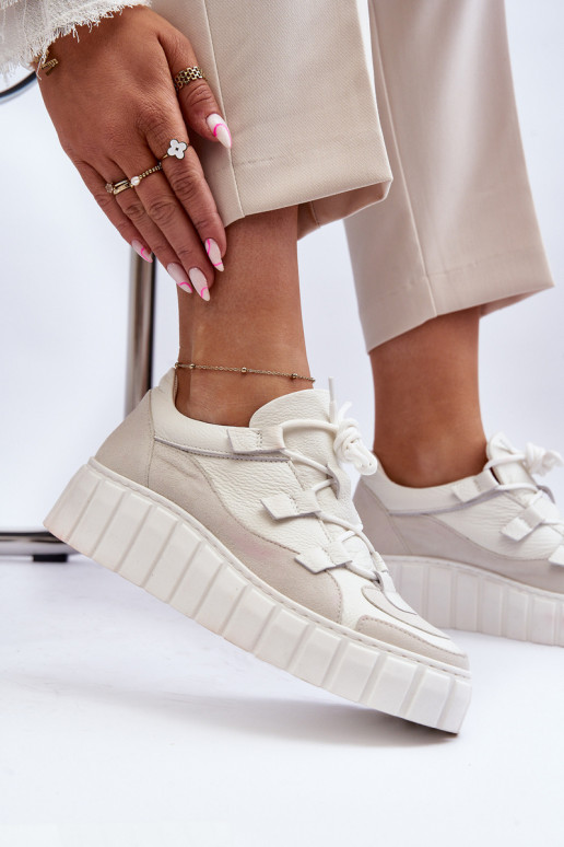 Feminin Haut Turnschuhe mit einer Plattform M01/1 Zazoo elfenbeinfarbe Feminin Haut Turnschuhe mit einer Plattform M01/1 Zazoo elfenbeinfarbe