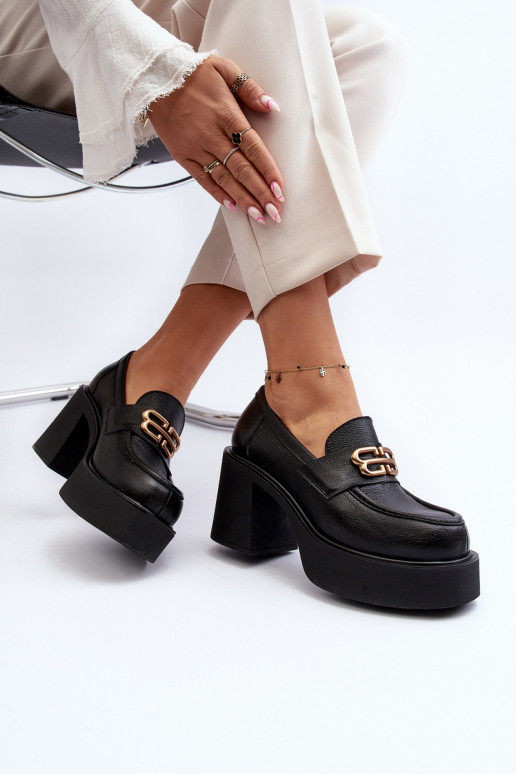 Zazoo 20170 Schuhe Haut Feminin mit Absätzen schZuarze Farbe Zazoo 20170 Schuhe Haut Feminin mit Absätzen schZuarze Farbe